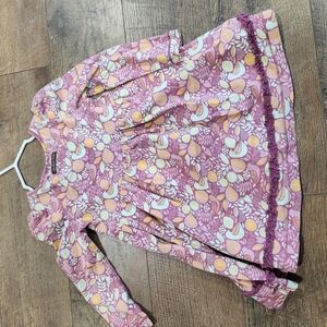 Matilda Jane Purple and Yellow Floral Dress